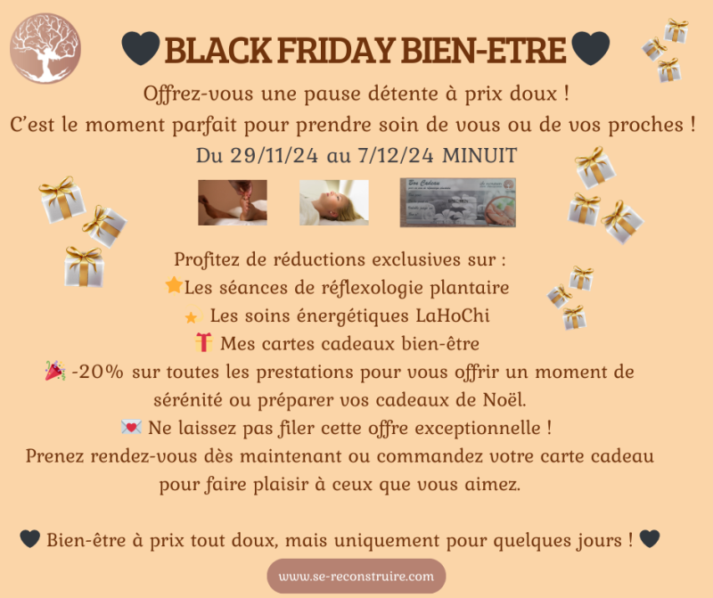 Black Friday bien-être